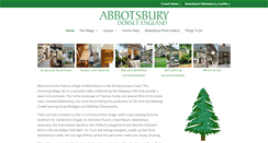 Desktop Screenshot of abbotsbury.co.uk